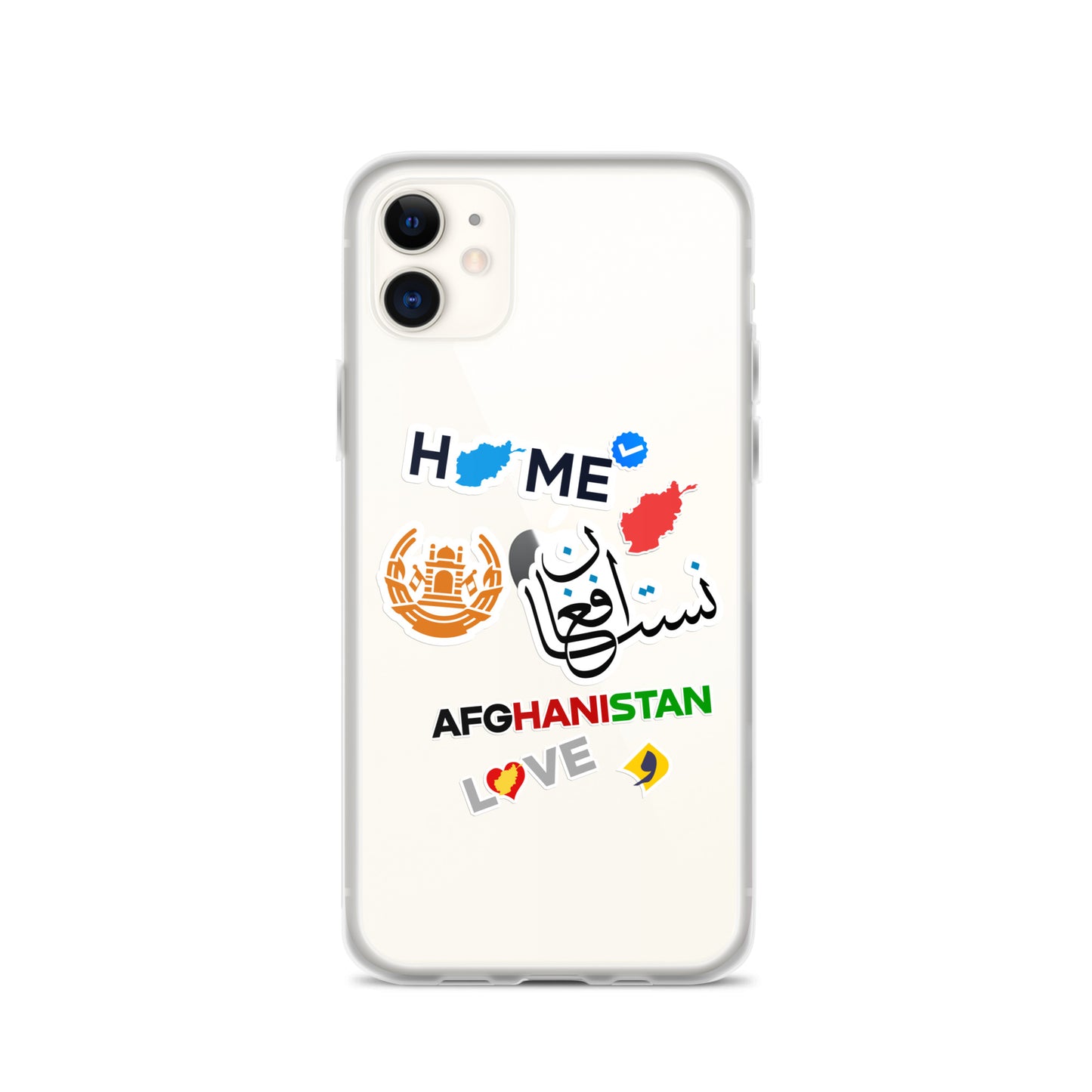 Afghanistan Stcikers, Clear Case for iPhone®