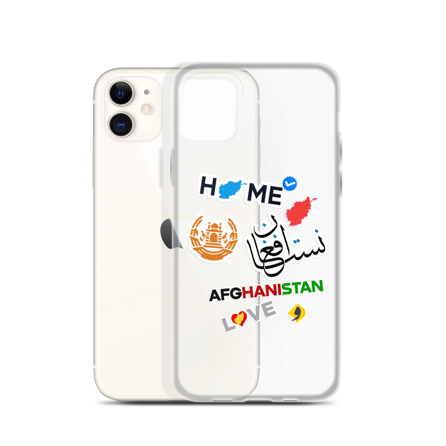 Afghanistan Stcikers, Clear Case for iPhone®