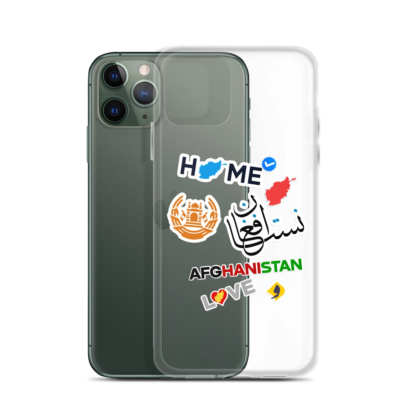 Afghanistan Stcikers, Clear Case for iPhone®