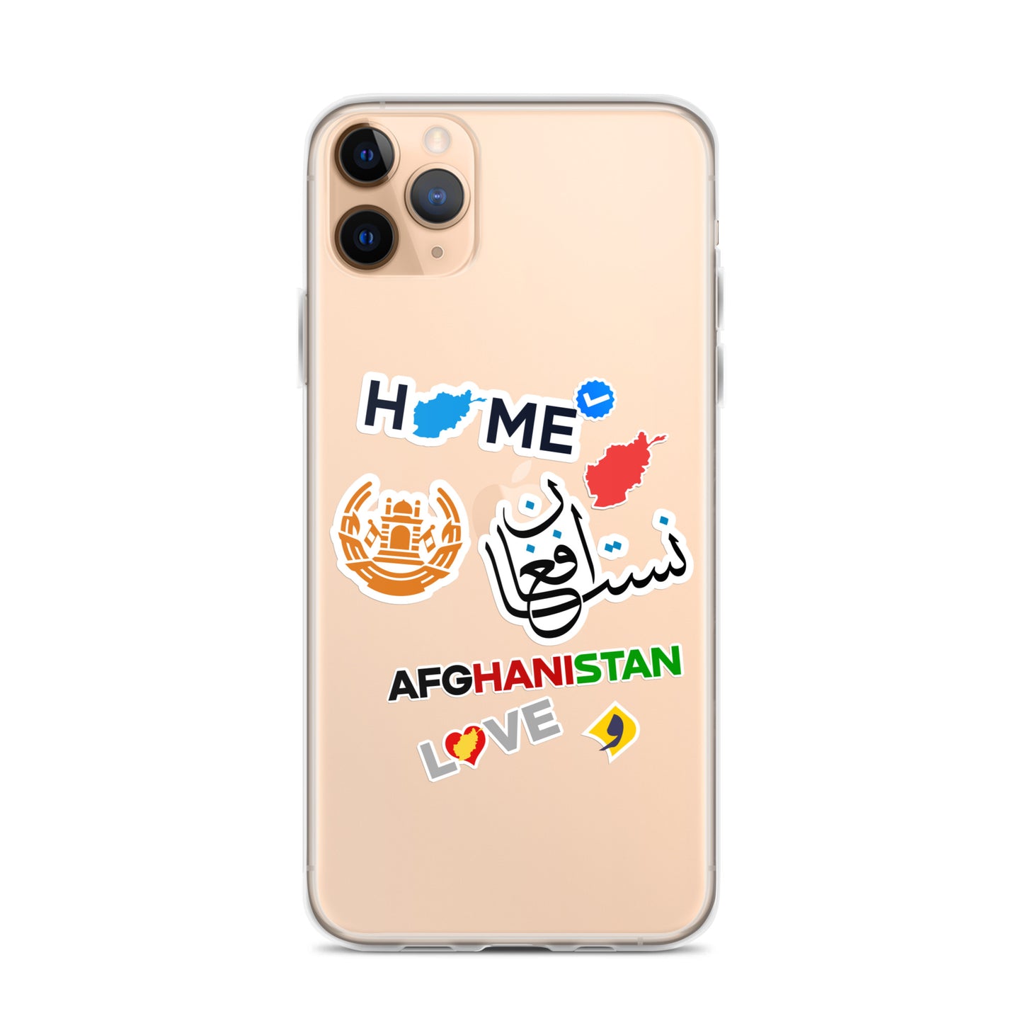 Afghanistan Stcikers, Clear Case for iPhone®