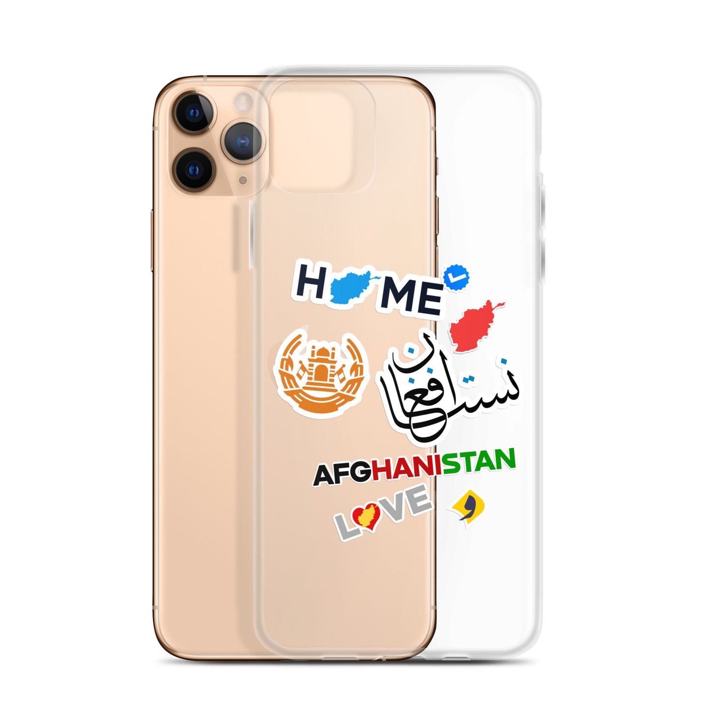 Afghanistan Stcikers, Clear Case for iPhone®