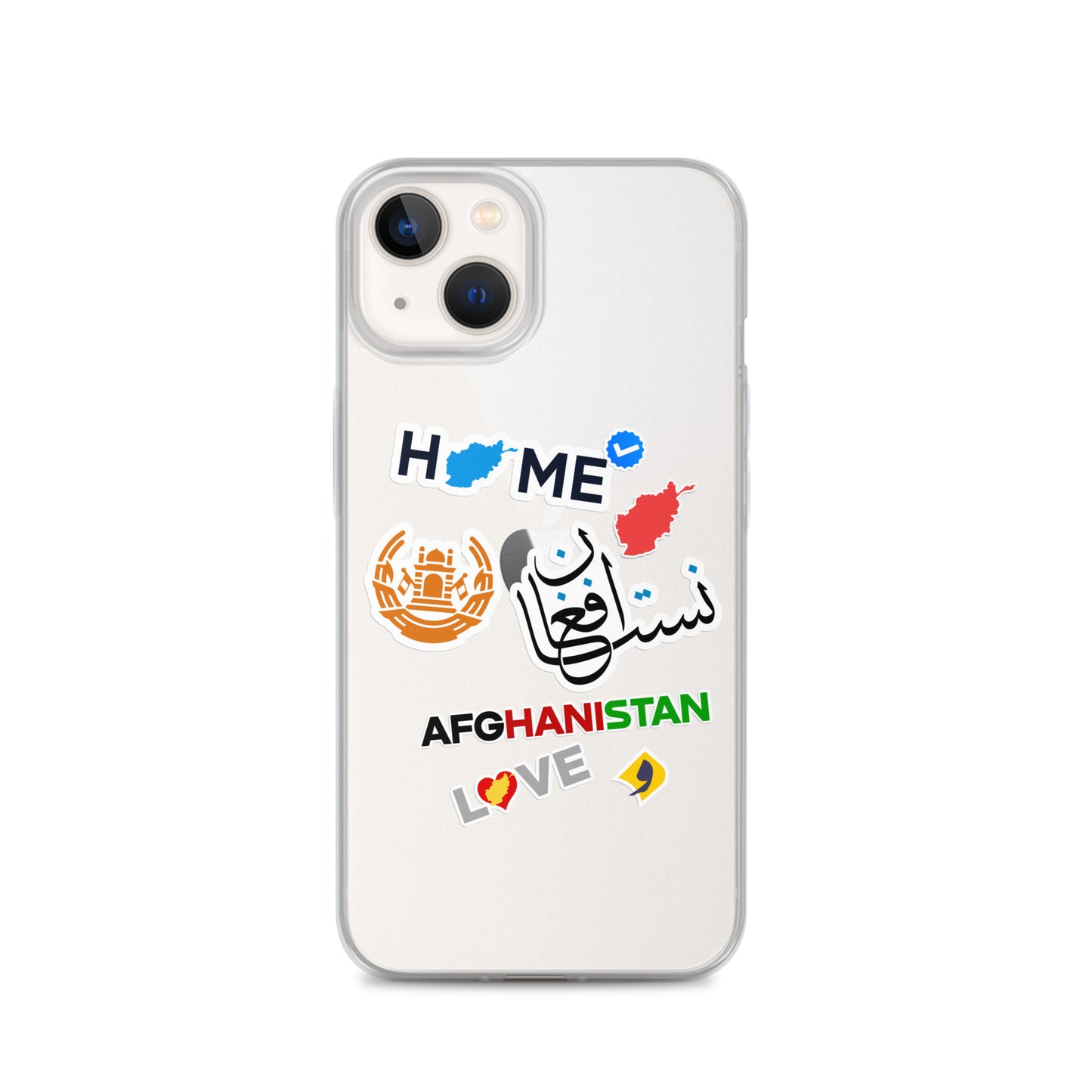 Afghanistan Stcikers, Clear Case for iPhone®