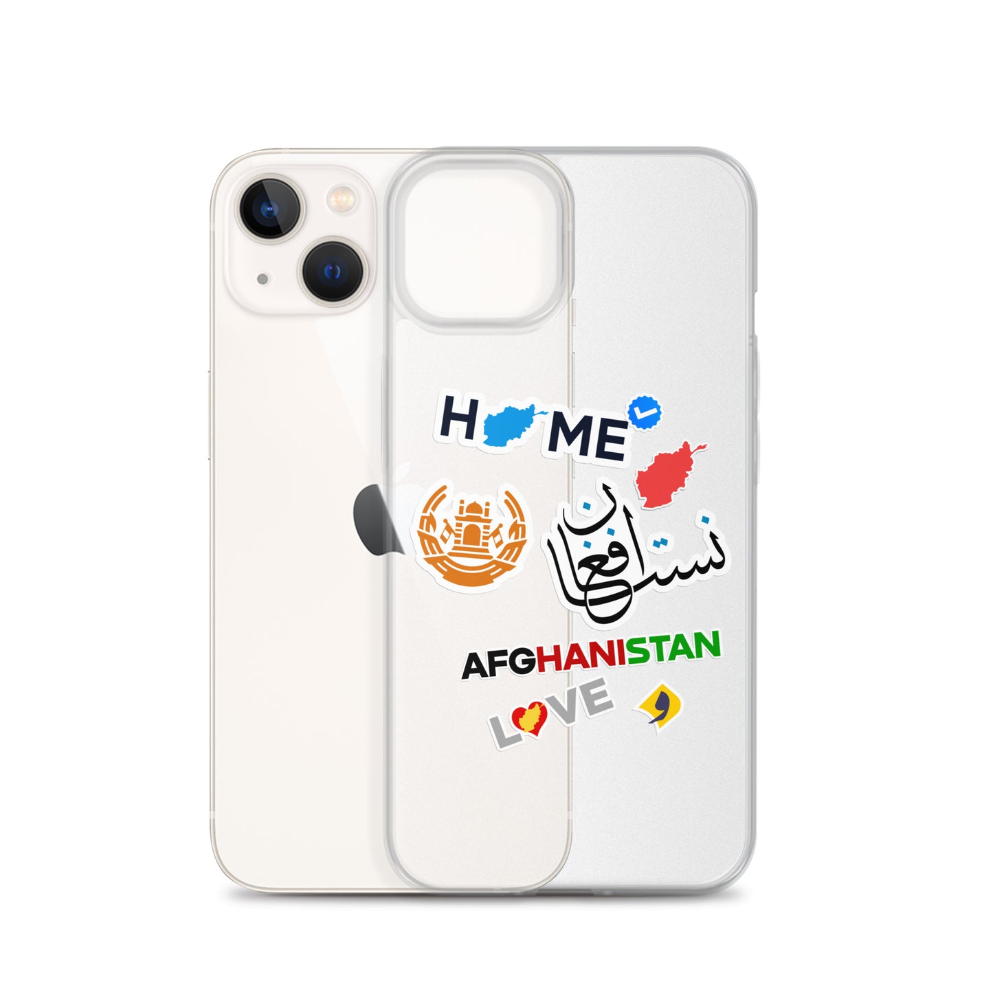 Afghanistan Stcikers, Clear Case for iPhone®