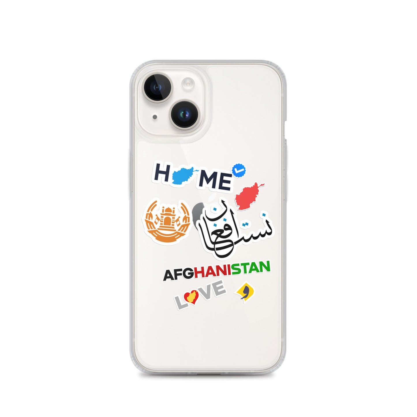 Afghanistan Stcikers, Clear Case for iPhone®