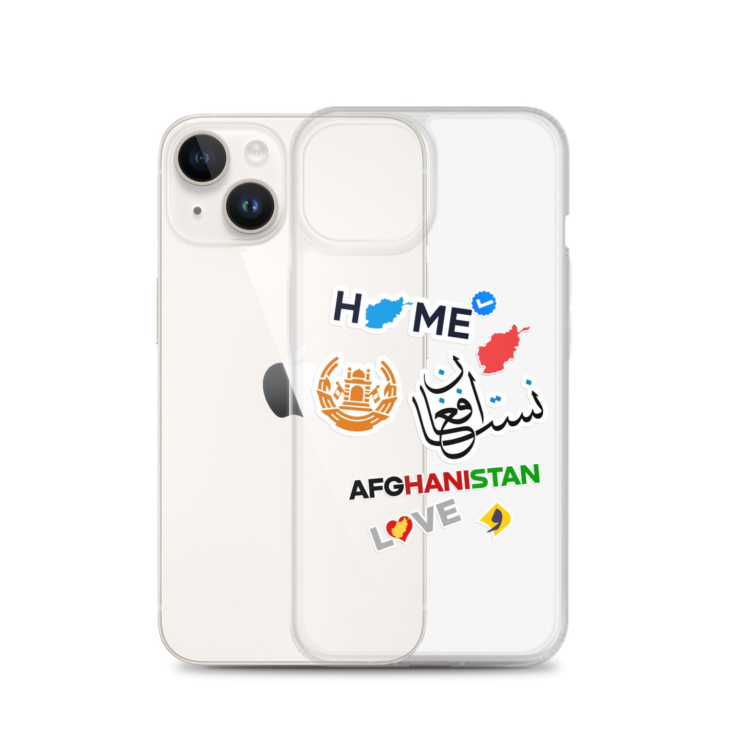 Afghanistan Stcikers, Clear Case for iPhone®