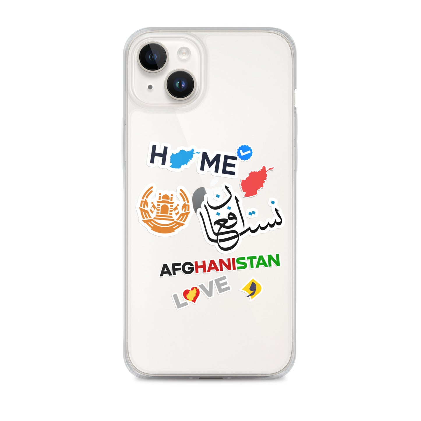 Afghanistan Stcikers, Clear Case for iPhone®