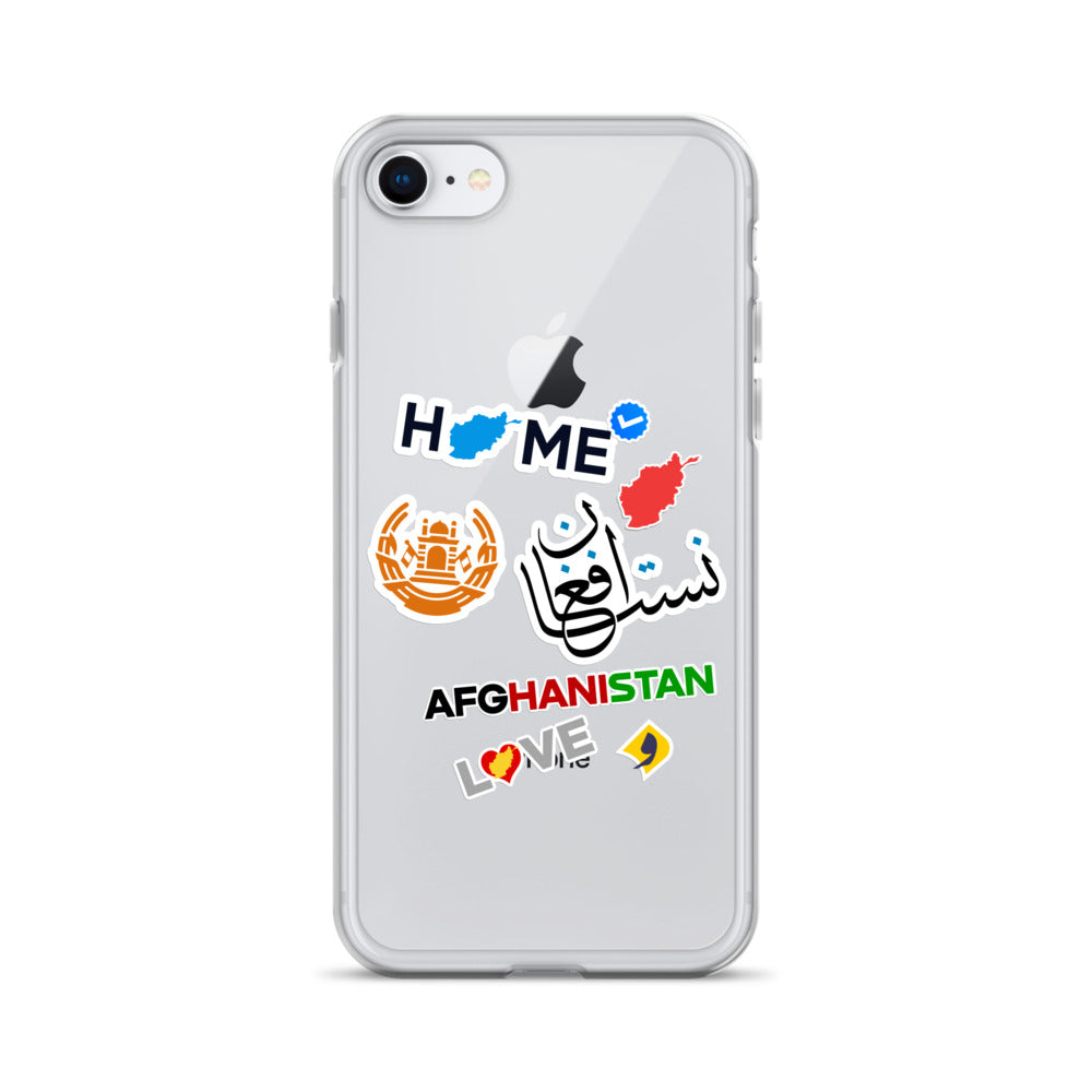 Afghanistan Stcikers, Clear Case for iPhone®