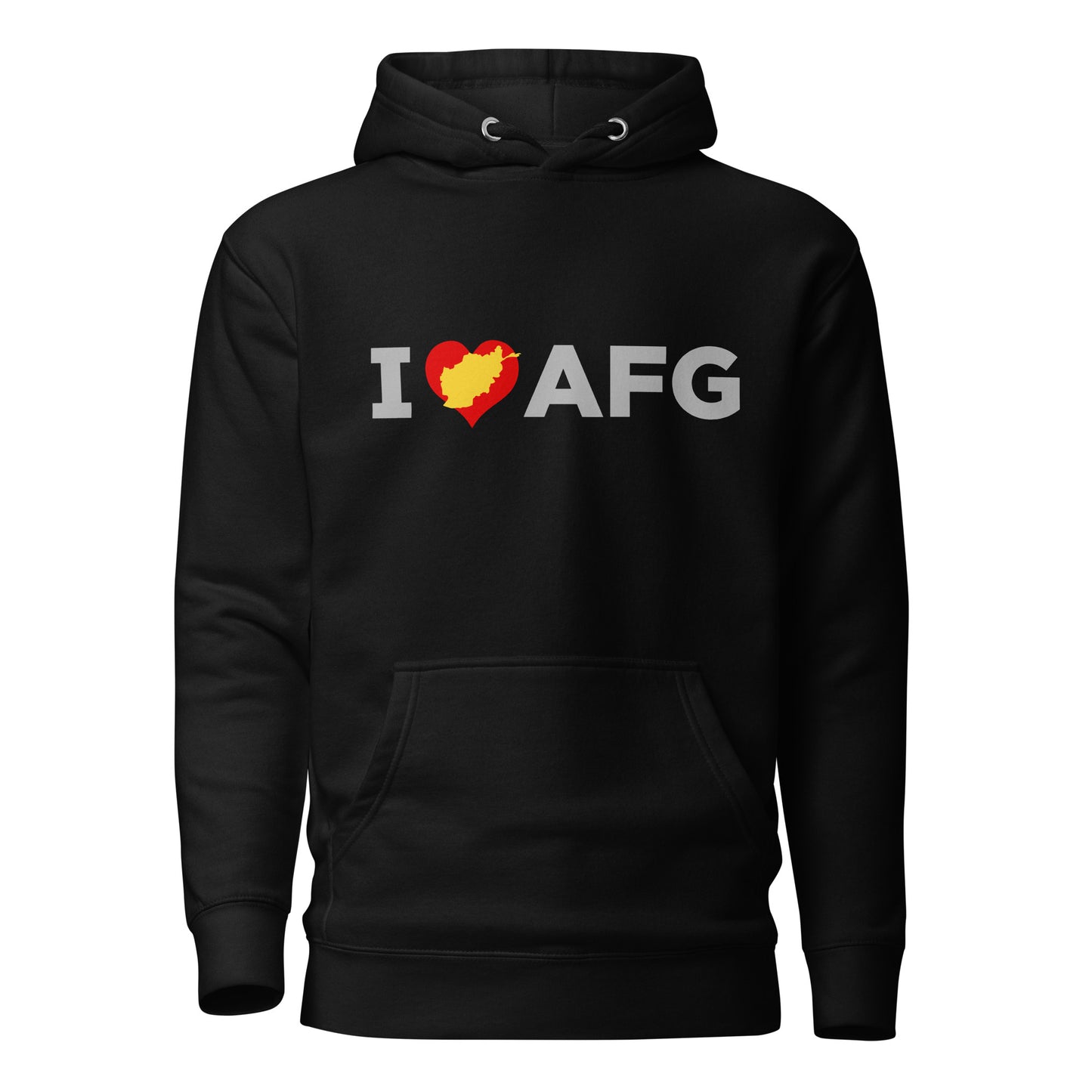 I Love AFG, Unisex Hoodie