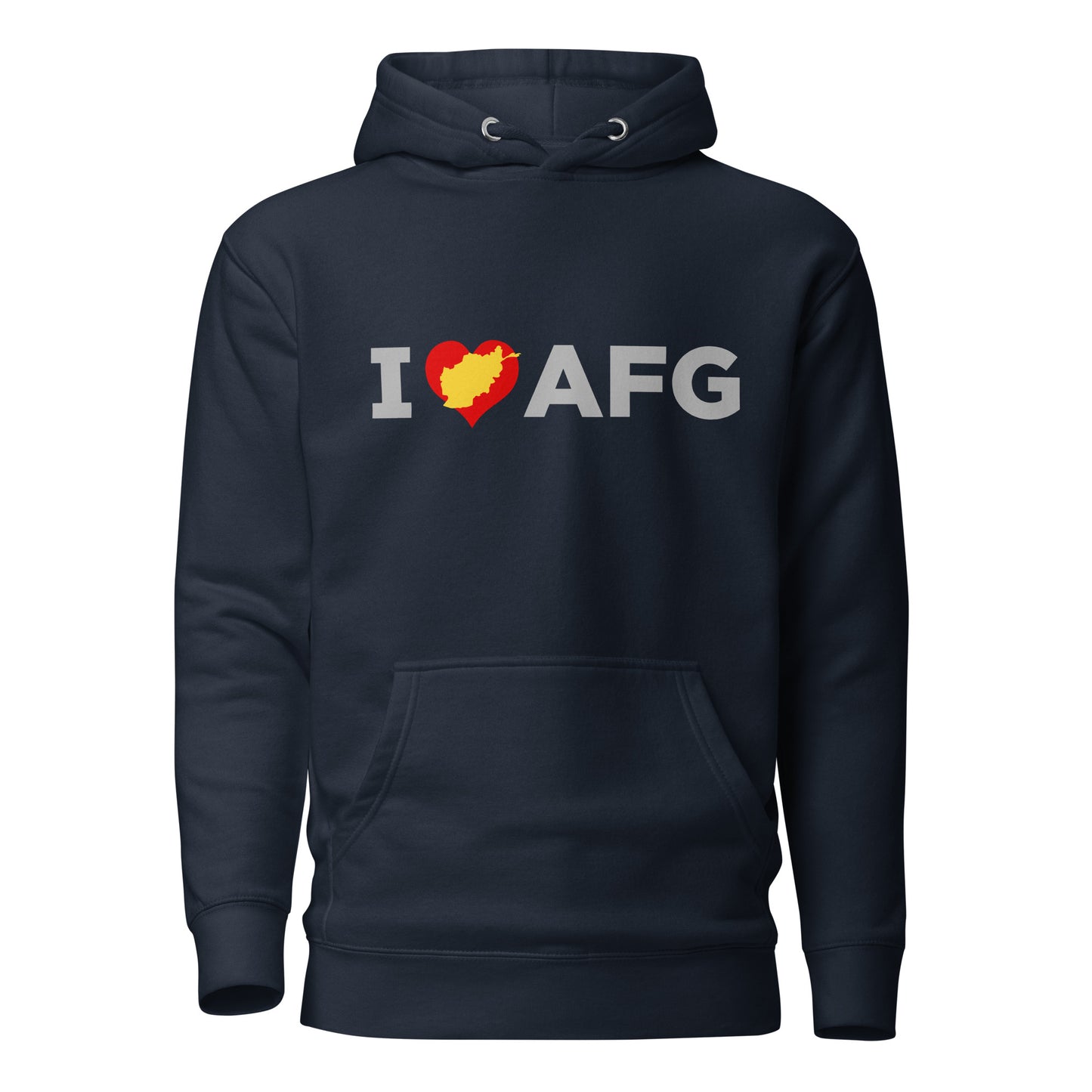 I Love AFG, Unisex Hoodie