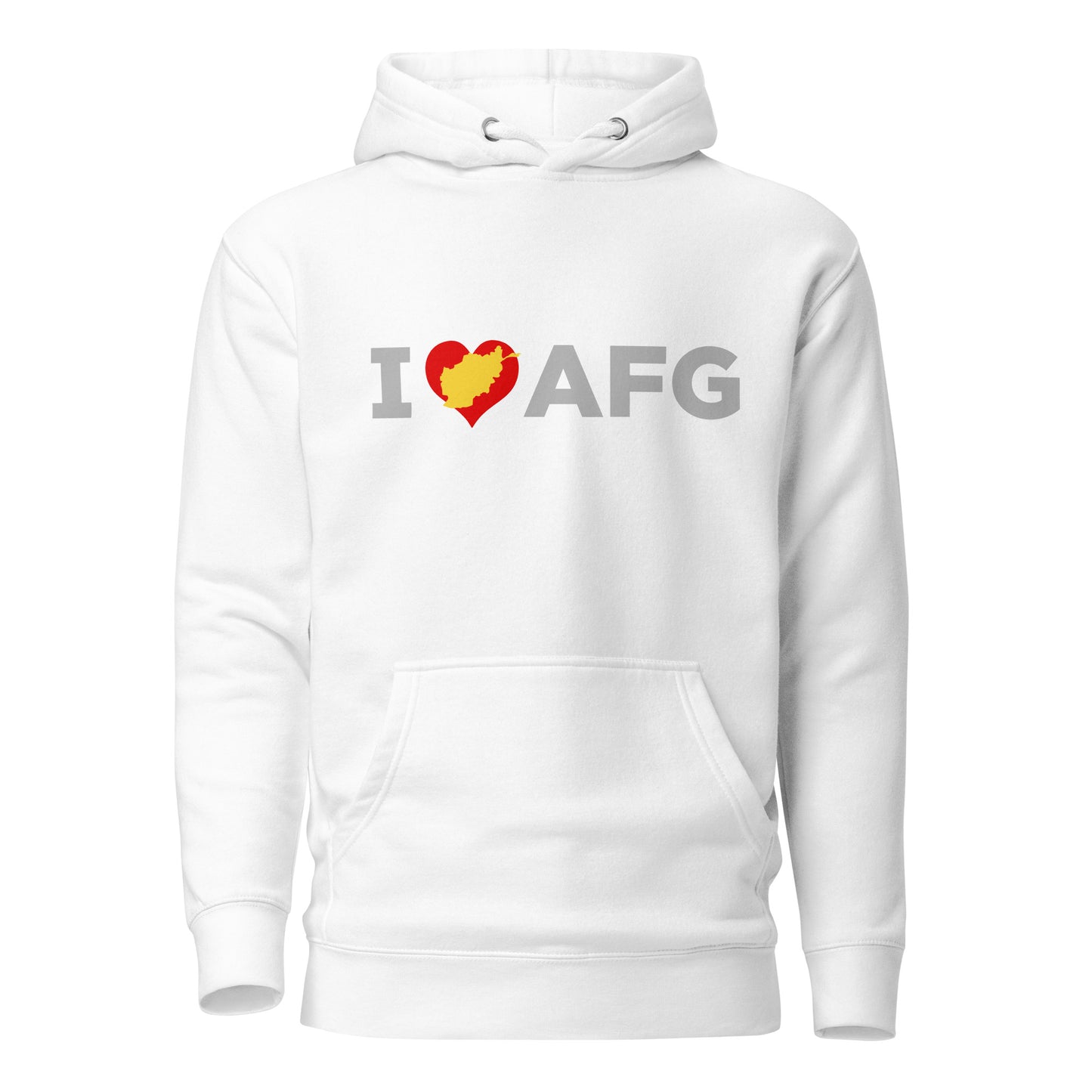 I Love AFG, Unisex Hoodie